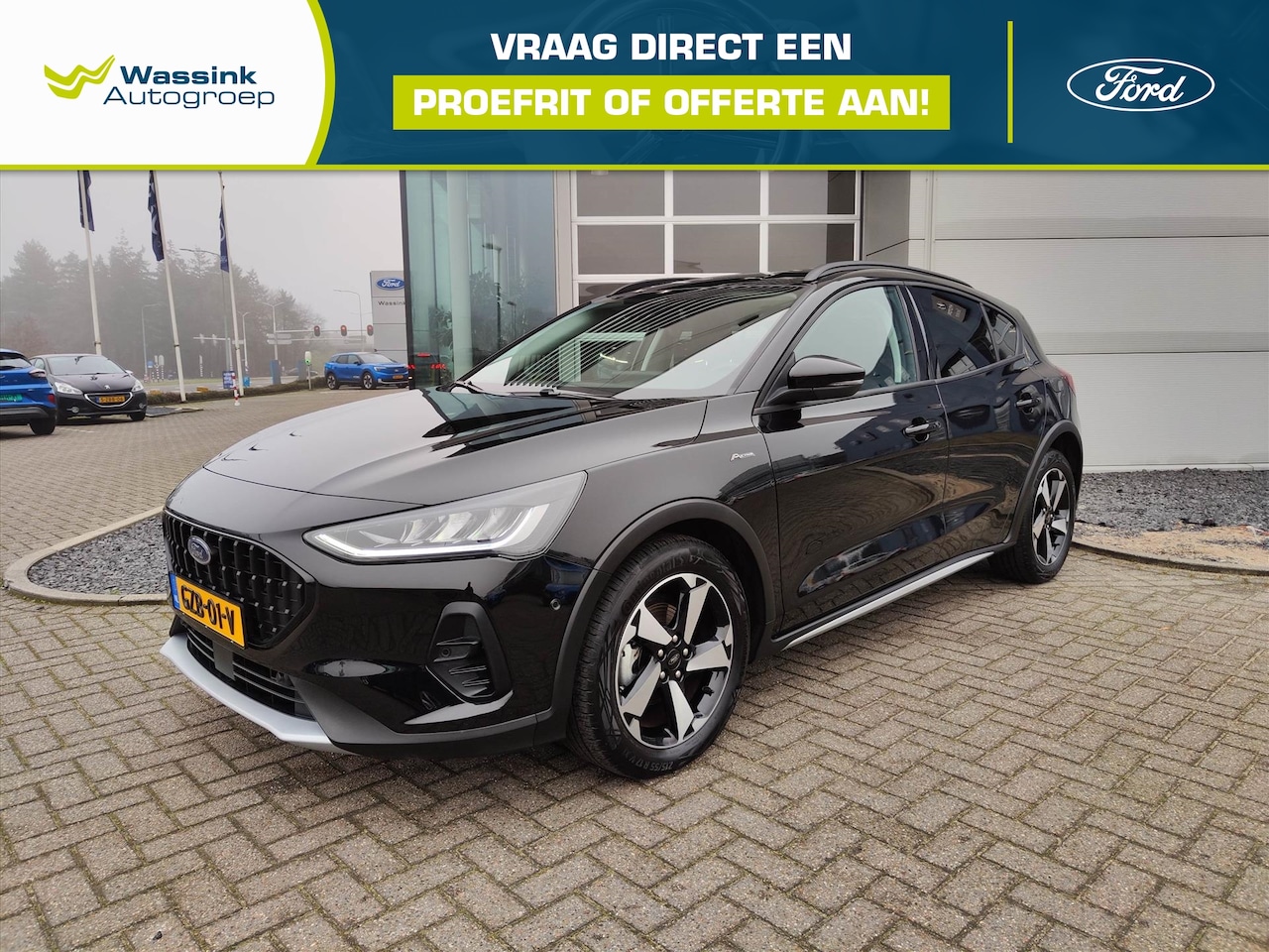 Ford Focus - 1.0 EcoBoost Hybrid 155pk Powershift Active X | Automaat | Navigatie | Licht metalen velge - AutoWereld.nl