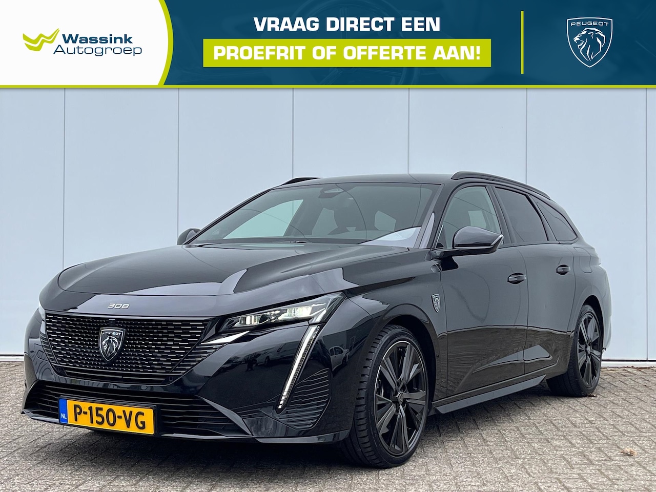 Peugeot 308 SW - 1.6 HYbrid 180pk e-EAT8 GT Pack Business | Focal Audio | Camera & Sensoren Voor + Achter | - AutoWereld.nl