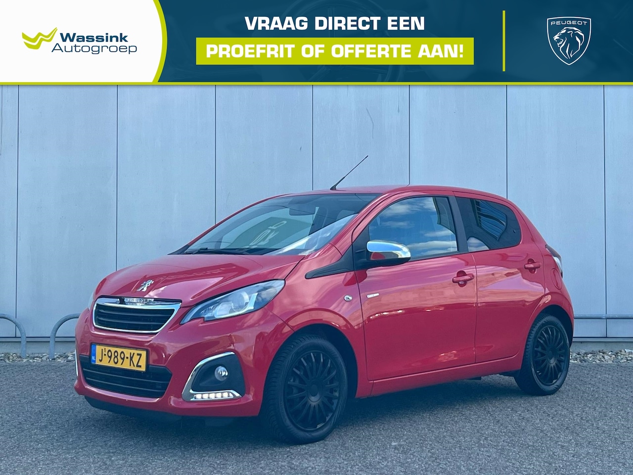 Peugeot 108 - 1.0 72pk 5drs Style | Airco | Bluetooth - AutoWereld.nl