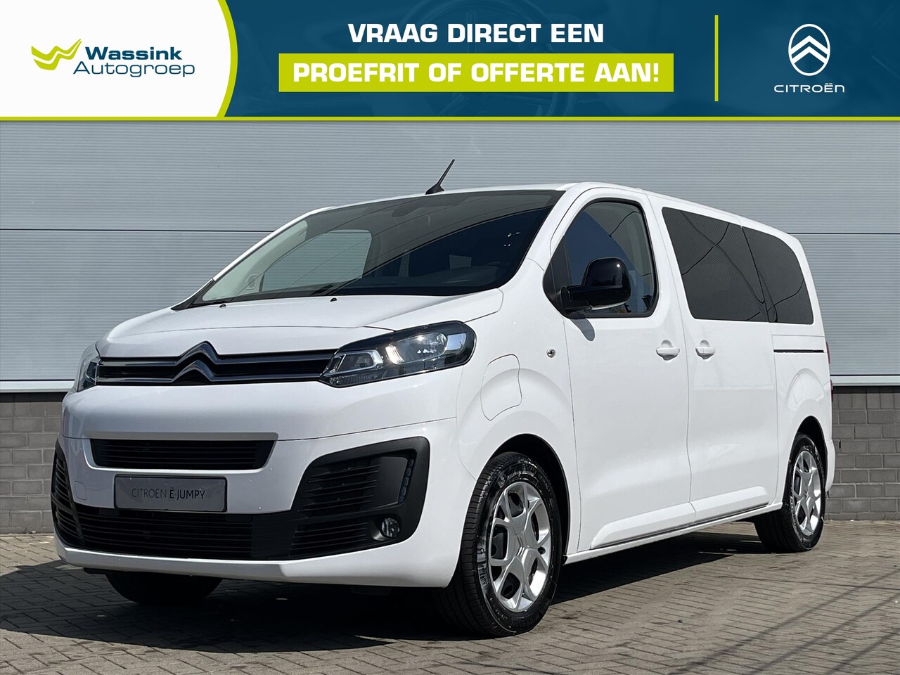 Citroën ë-SpaceTourer - Combi EV 50 kWh 136pk L2 | 9-zits | Cruise Control | CarPlay | Dubbele Schuifdeur | Sensor - AutoWereld.nl