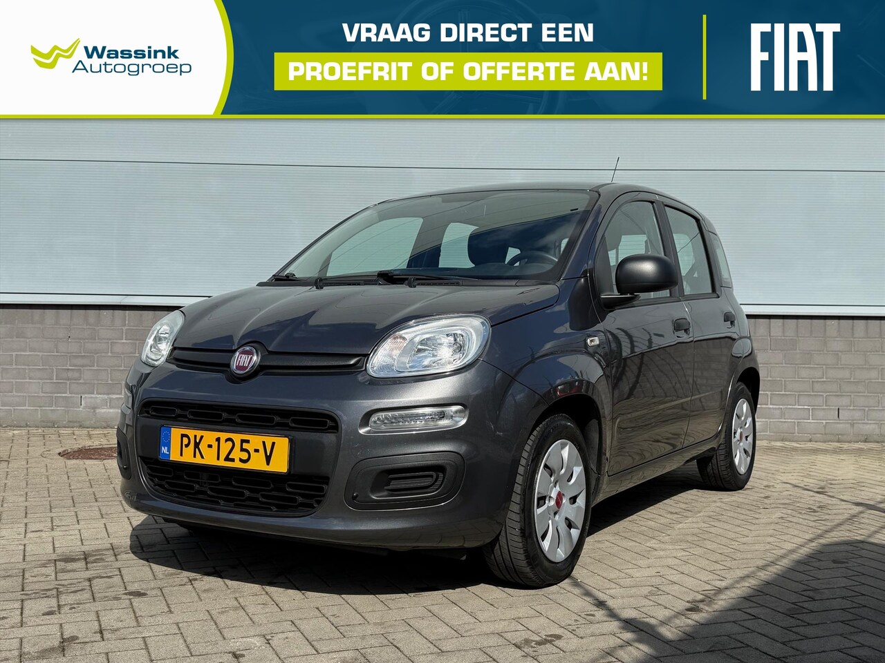 Fiat Panda - TwinAir 60PK PopStar | 4 Zits | City Steering | Airco | Radio | Elektrische Ramen Voor - AutoWereld.nl