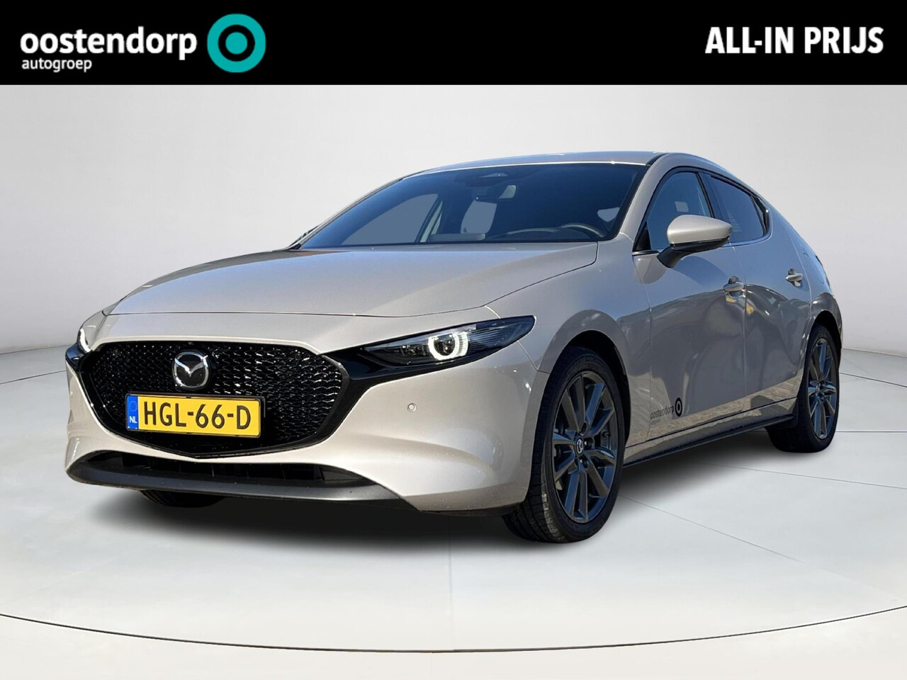 Mazda 3 - 2.5 e-SkyActiv-G M Hybrid 140 Takumi | Automaat | Elektrische verstelbare stoelen met gehe - AutoWereld.nl