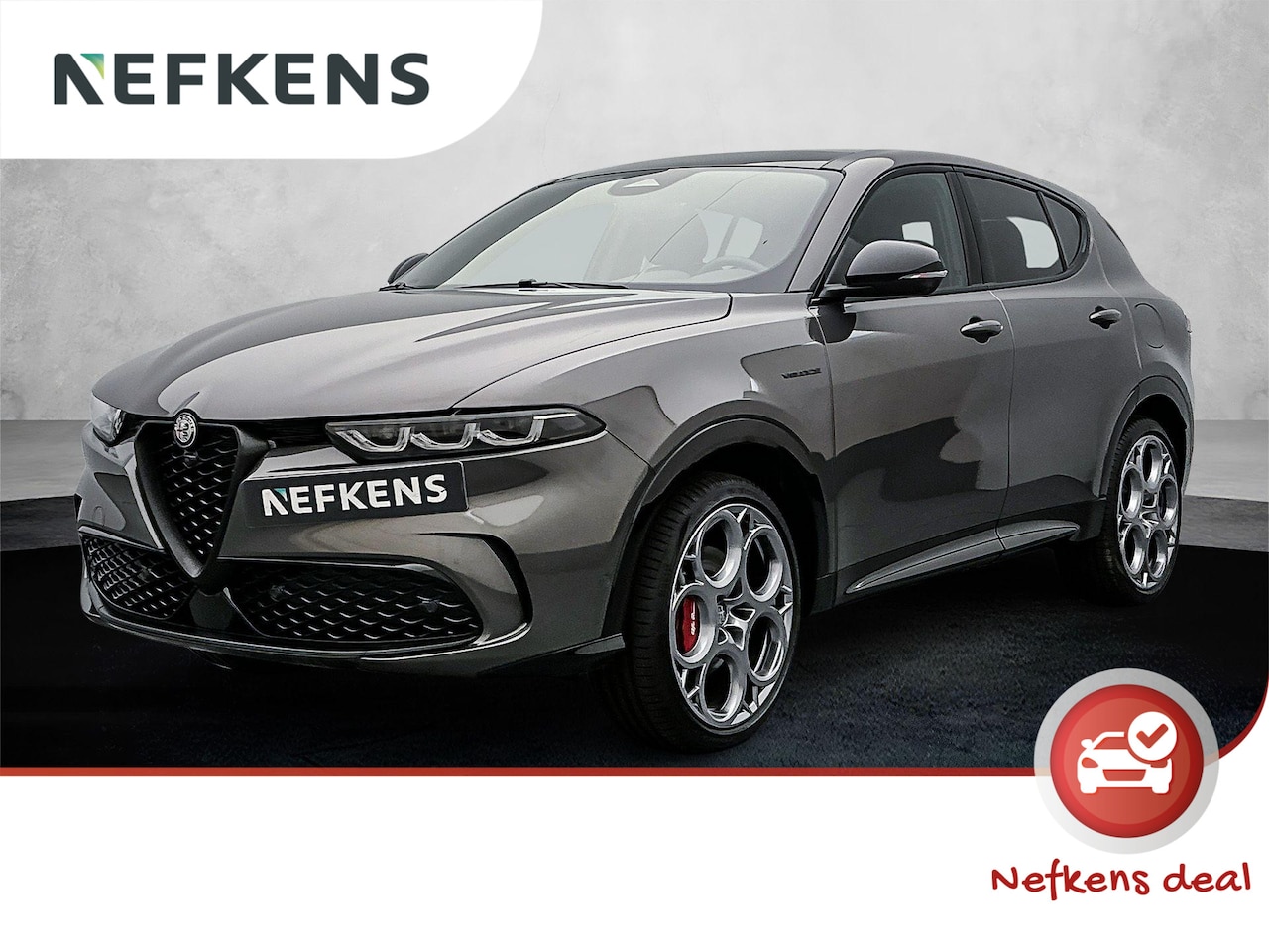 Alfa Romeo Tonale - SUV Veloce Hybrid 280 pk Automaat | Navigatie | Panoramadak | Rondomzicht Camera | Lederen - AutoWereld.nl