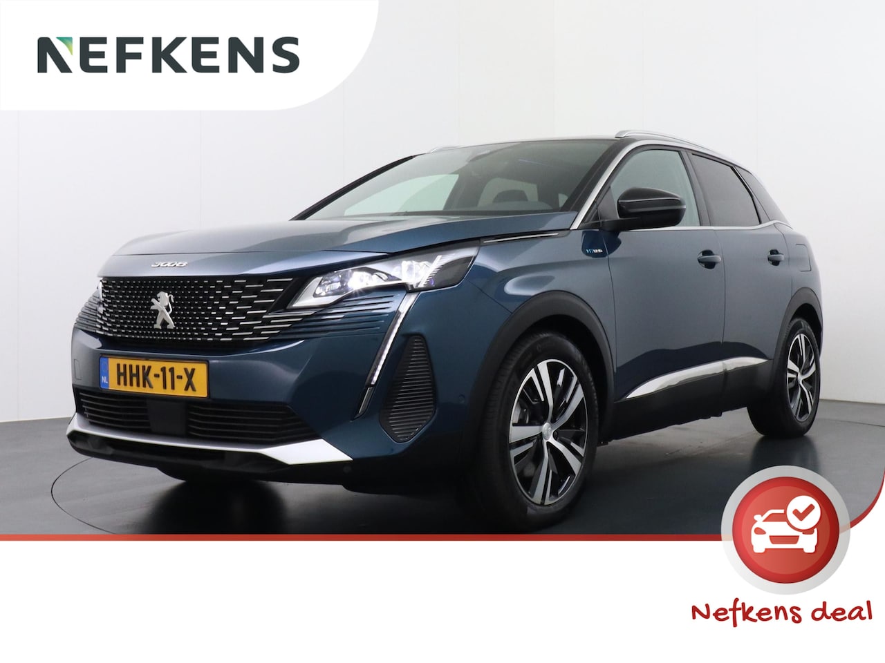 Peugeot 3008 - SUV GT HYbrid 225 pk Automaat | Navigatie | Elektrisch Glazen Panoramadak | Achteruitrijca - AutoWereld.nl