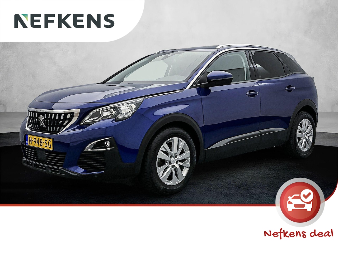 Peugeot 3008 - SUV Active 130pk Automaat | Navigatie | Schuif-/kanteldak | Achteruitrijcamera | Stoelverw - AutoWereld.nl