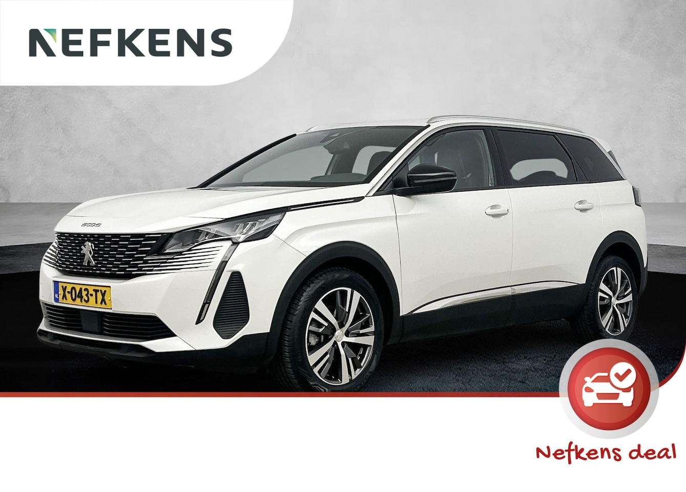 Peugeot 5008 - SUV 1.2 136 pk Automaat Hybrid Allure Pack | Navigatie | Camera | 4 - Seizoen Banden - AutoWereld.nl
