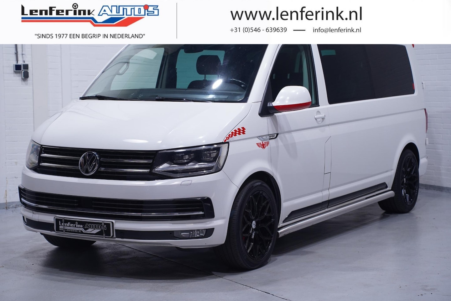 Volkswagen Transporter - 2.0 TDI DSG Aut. Dubbel Cabine LED, Schuifdak Adapt. Cruise, 20" LMV, Trekhaak, D-Riem v.v - AutoWereld.nl