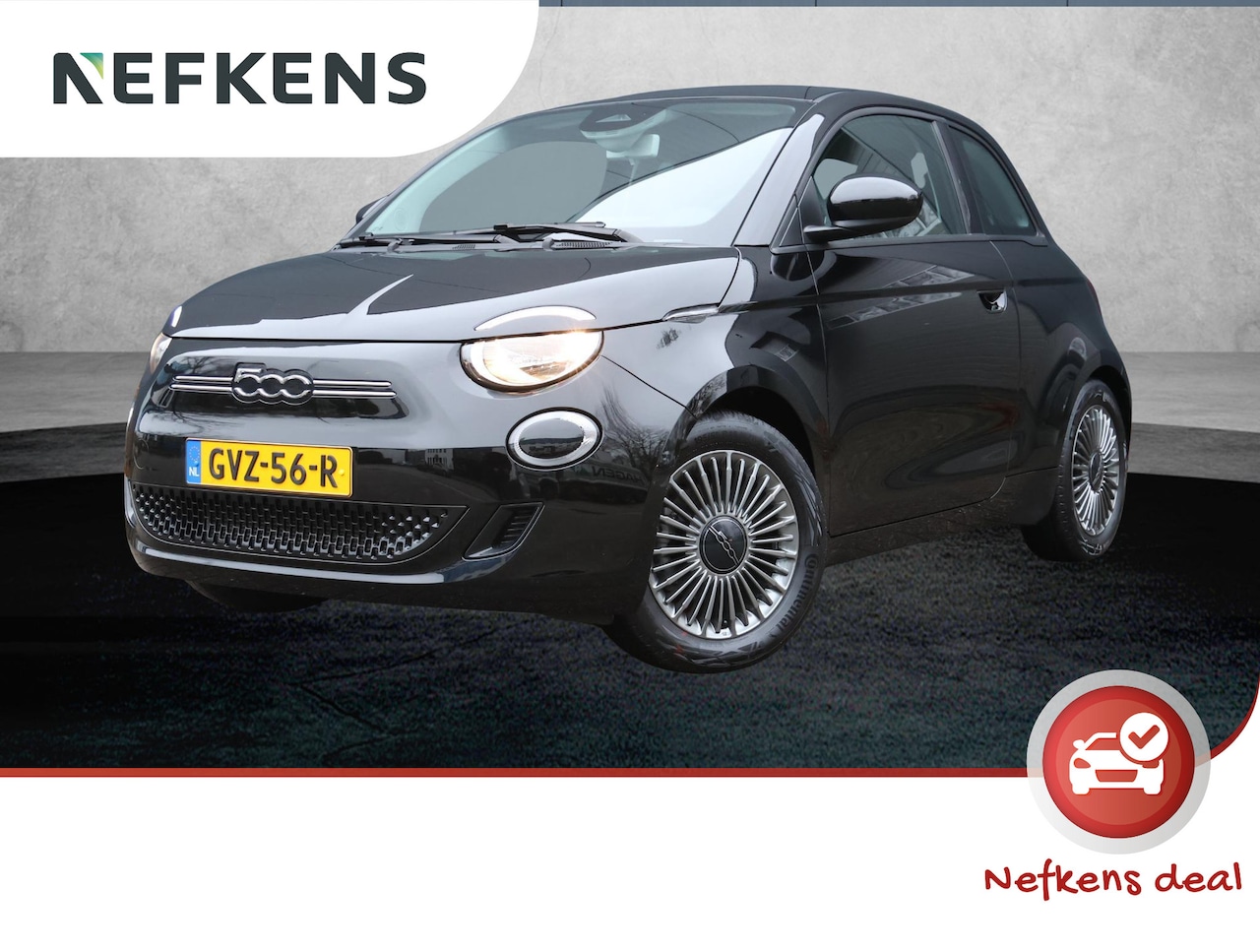 Fiat 500 - Icon 42 kWh 3-fase (1ste eig./Climate/Cruise/7"scherm/Isofix/LMV/GOED ondh.) - AutoWereld.nl