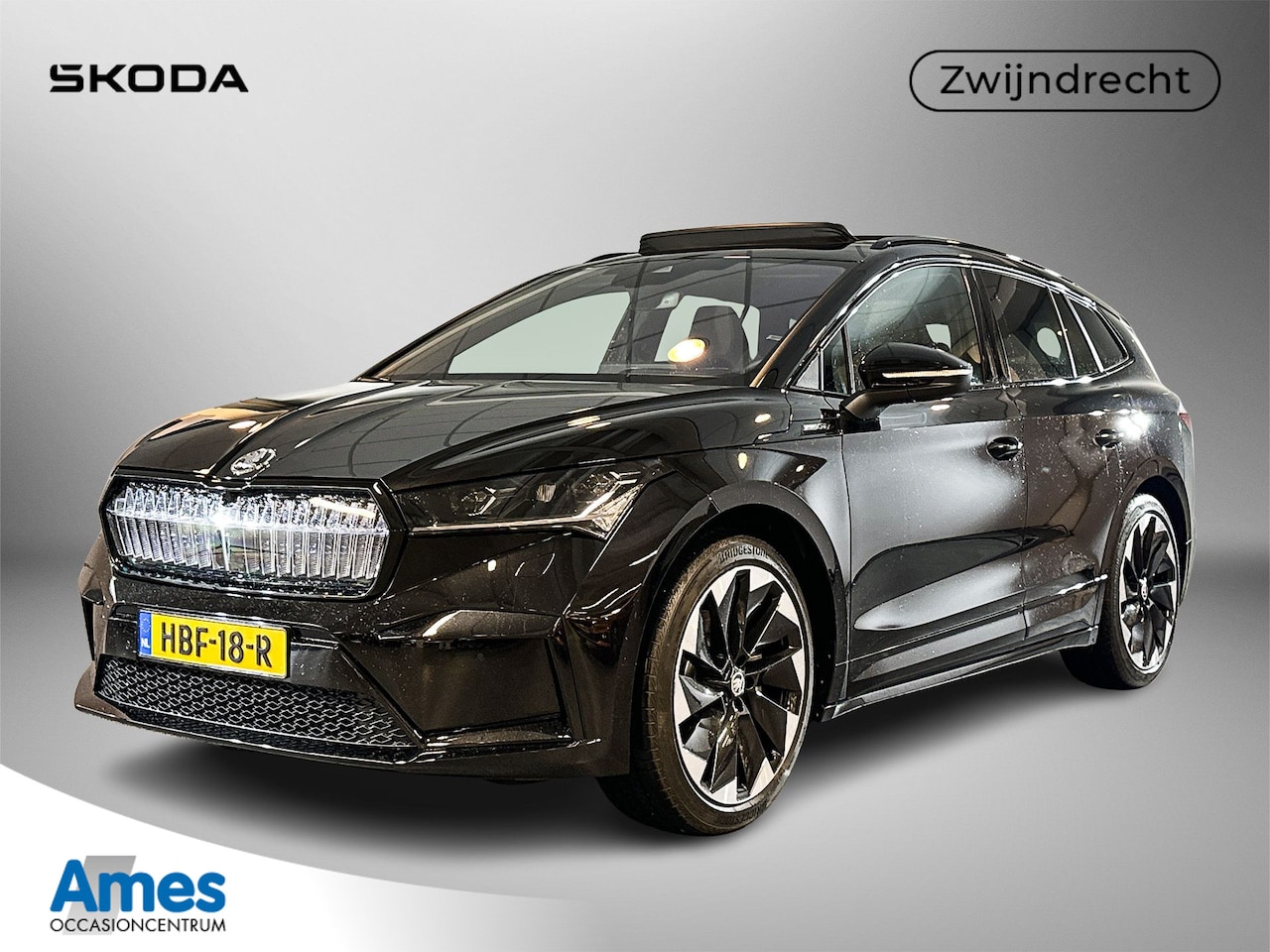 Skoda Enyaq iV - 60 Sportline | Panoramadak | Business upgrade pakket | Lm velgen zwart betria 21 inch Zwar - AutoWereld.nl