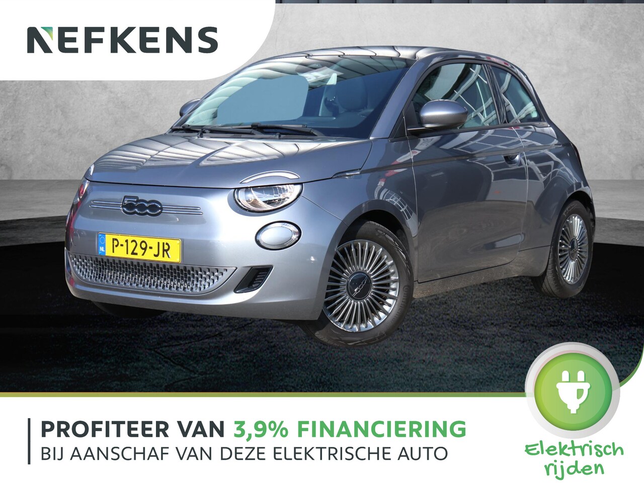 Fiat 500 - 42kWh Icon | 1ste eigenaar | NL Auto! | Panoramadak | Navigatie | Keyless Entry | 16" LM v - AutoWereld.nl