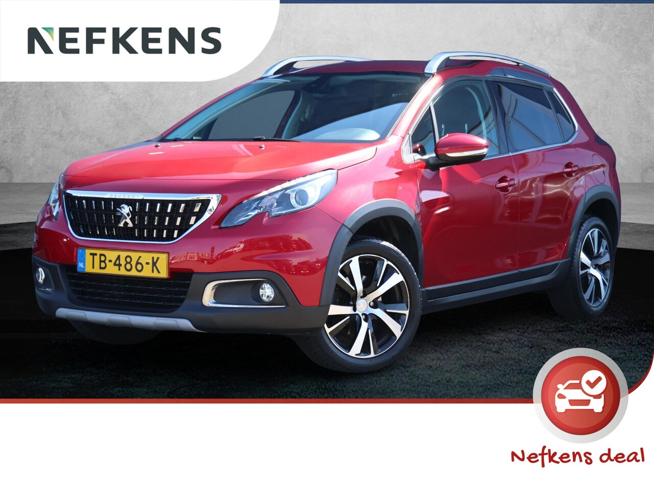 Peugeot 2008 - 110pk Allure | 2de eigenaar | Camera | Navigatie | Climate | Privacy Glass | 17"LMV - AutoWereld.nl