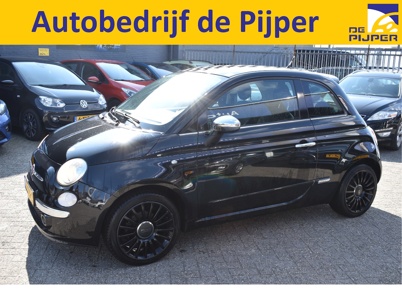Fiat 500 - 1.4-16V Sport 1.4-16V Sport, ORGINELE NEDERLANDSE AUTO , BOEKJES,NAP EN ONDERHOUDSHISTORIE - AutoWereld.nl