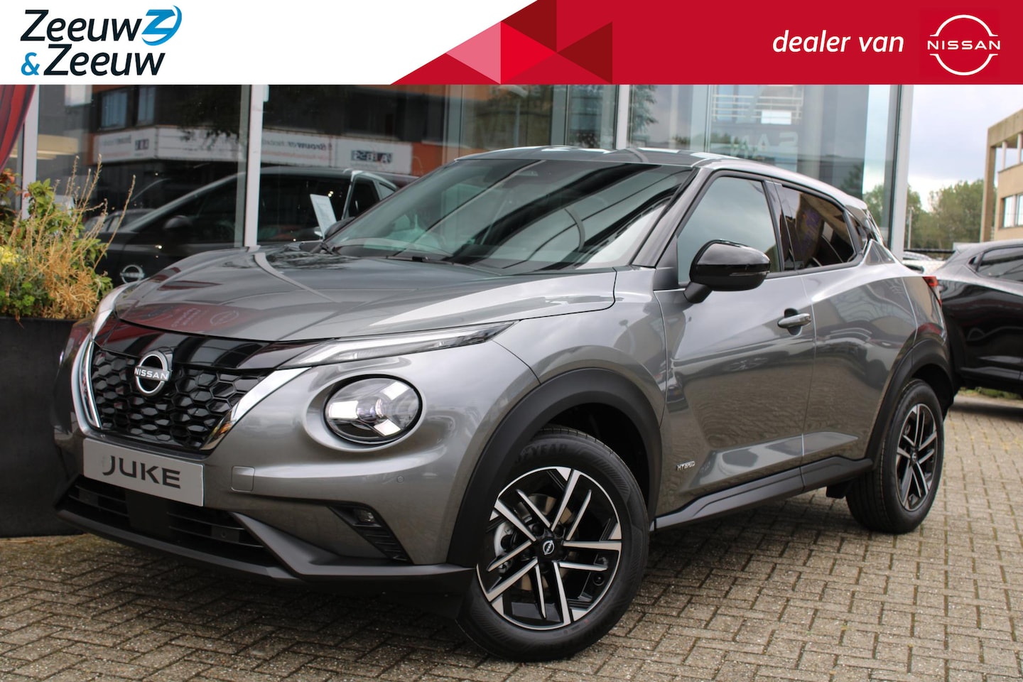 Nissan Juke - 1.6 Hybrid N-Connecta 143PK AUTOMAAT | € 7.000-- Korting! | Achteruitrijcamera | Parkeerse - AutoWereld.nl