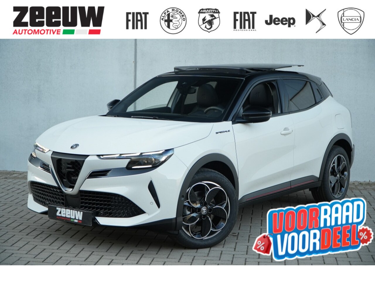 Alfa Romeo Junior - Elettrica Speciale 54 kWh | Techno Pack | Pano | Nieuw te bestel - AutoWereld.nl