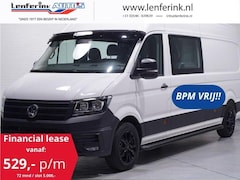 Volkswagen Crafter - 2.0 TDI 140 pk L4H3 Dubbel Cabine 6p Airco, Cruise control, 17" LMV, Treeplanken, PDC V+A