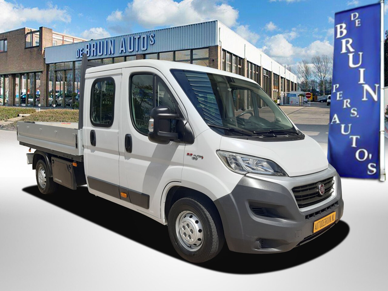 Peugeot Boxer - / Fiat Ducato 131Pk L4 DC 7-pers. Dubbelcabine ECC Airco - AutoWereld.nl