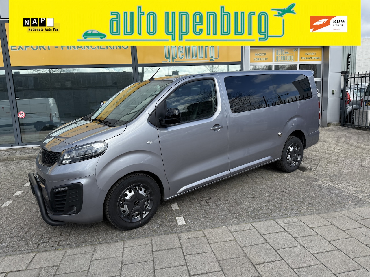 Fiat Scudo - 2.0 MultiJet L3H1 Luxe Dubbel Cabine 6 Zits Business Pro Automaat * 86.000 Km * Leer * Nav - AutoWereld.nl