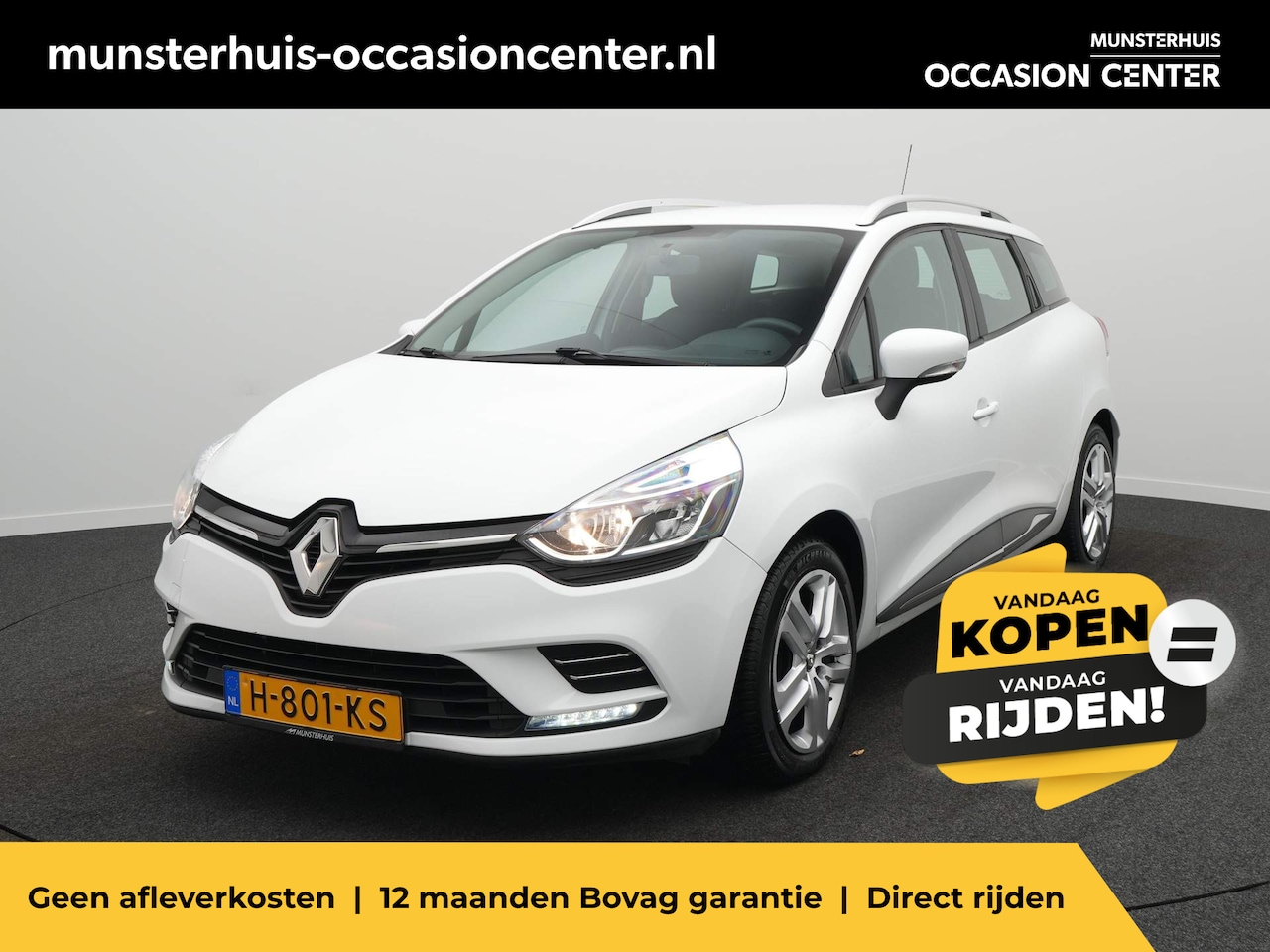 Renault Clio Estate - TCe 90 Zen - RIJKLAARPRIJS - Eerste Eigenaar - All seasonbanden - Navigatie - AutoWereld.nl