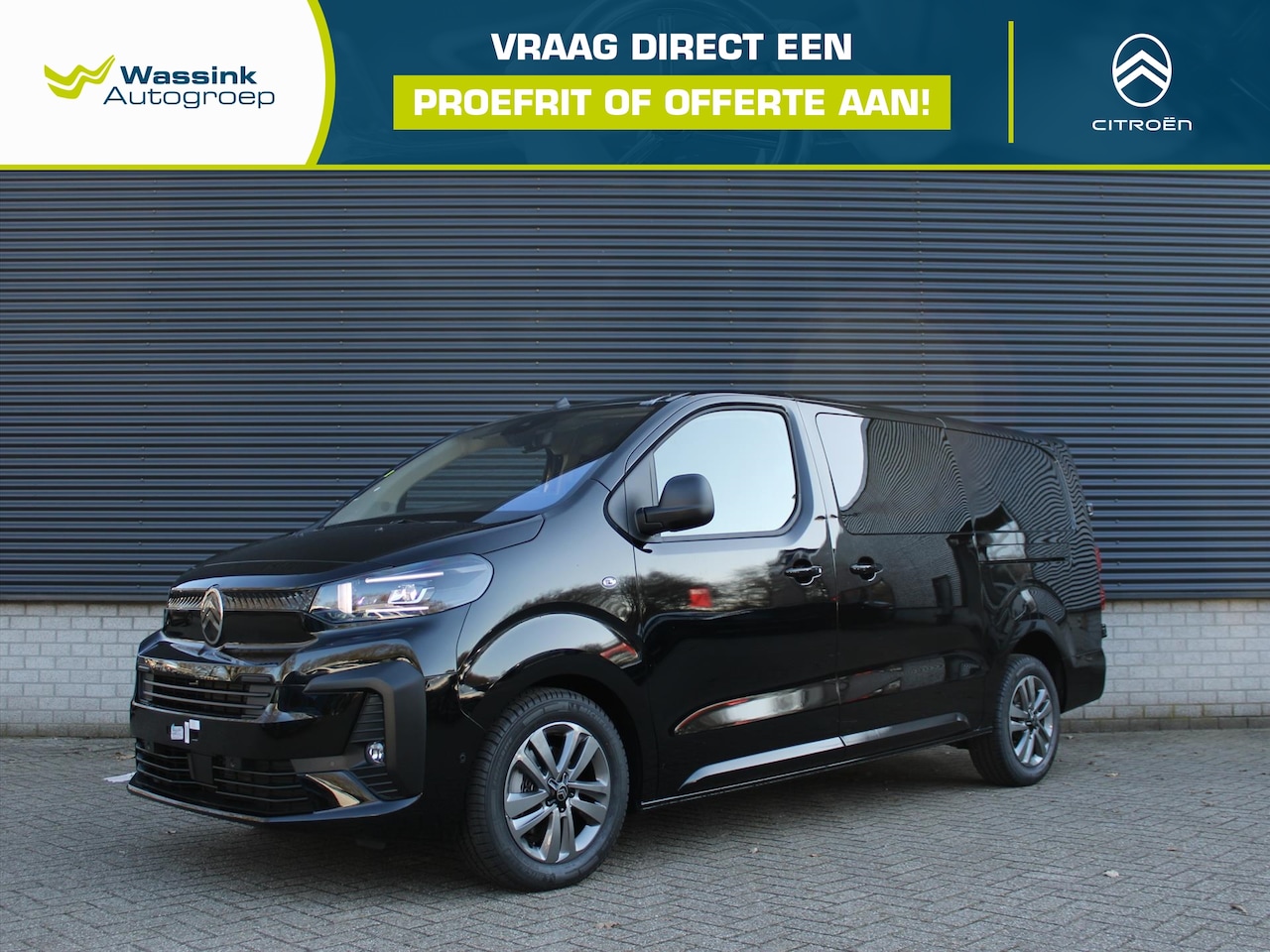 Citroën Jumpy - L3 BlueHDi 145pk Automaat I Dubbel Cabine I Trekhaak I Navigatie I Lichtmetalen Velgen I L - AutoWereld.nl