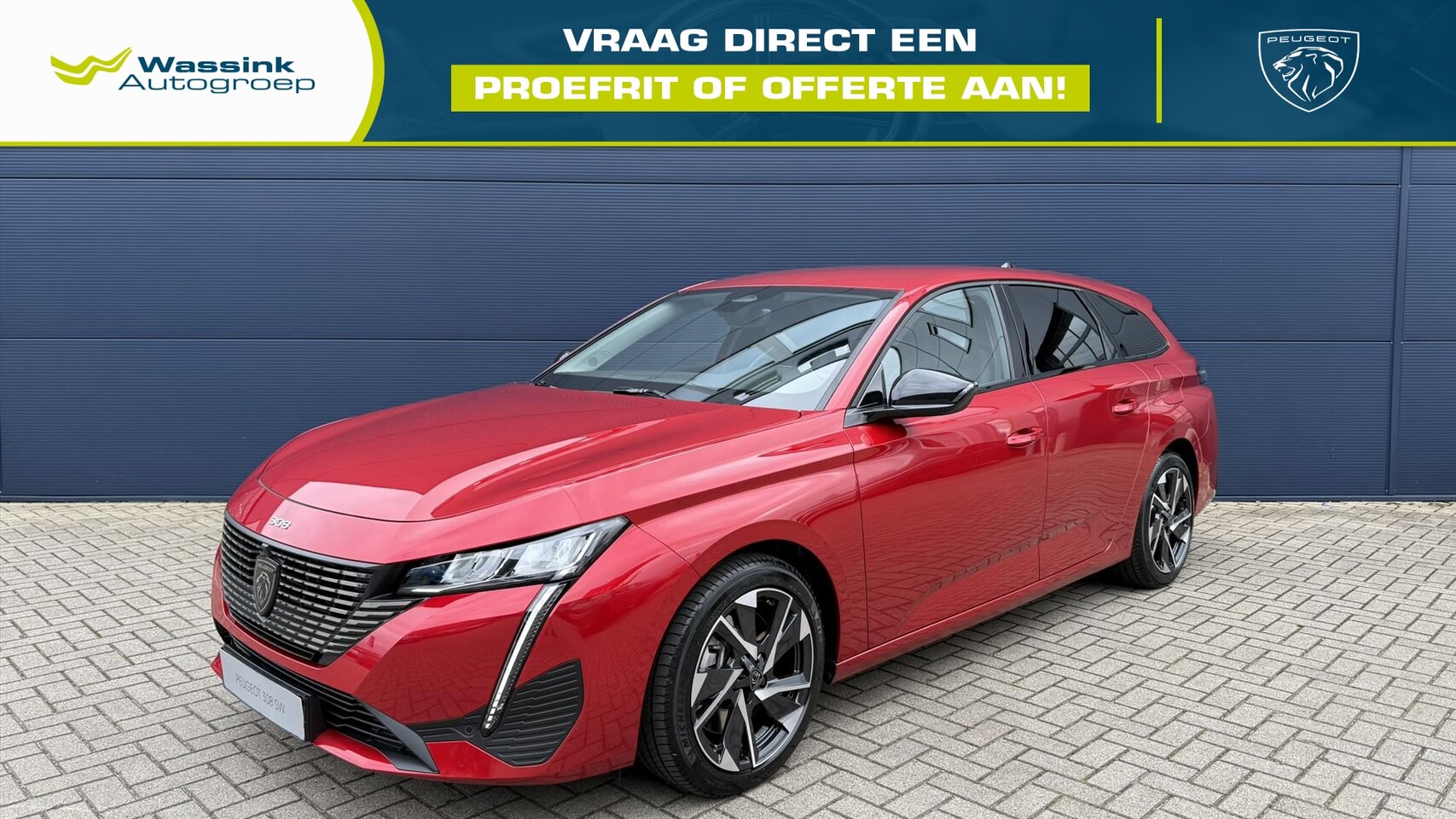 Peugeot 308 SW - 1.6 HYbrid 180pk e-EAT8 Allure Avantage | Navigatie | AGR Comfort stoelen | 360 camera | K - AutoWereld.nl