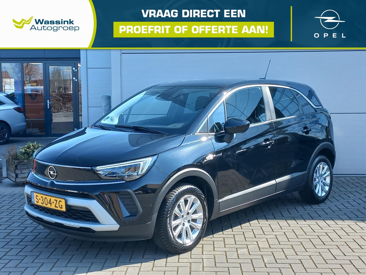 Opel Crossland - 1.2T 130pk Elegance + extra's Automaat | Climate control | Navigatie | Winterpack | Camera - AutoWereld.nl