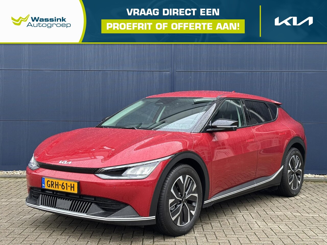 Kia EV6 - 58kWh 169pk RWD Air | Navigatie | Adaptive Cruisecontrol | Climate control | DIRECT LEVERB - AutoWereld.nl