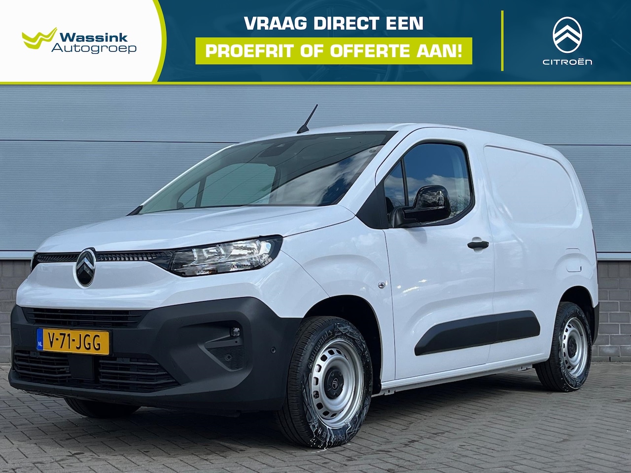 Citroën Berlingo - Van GB 1.5 BlueHDi 100pk L1 | Reservewiel | Betimmering | Cruise Control | Trekhaak voorbe - AutoWereld.nl