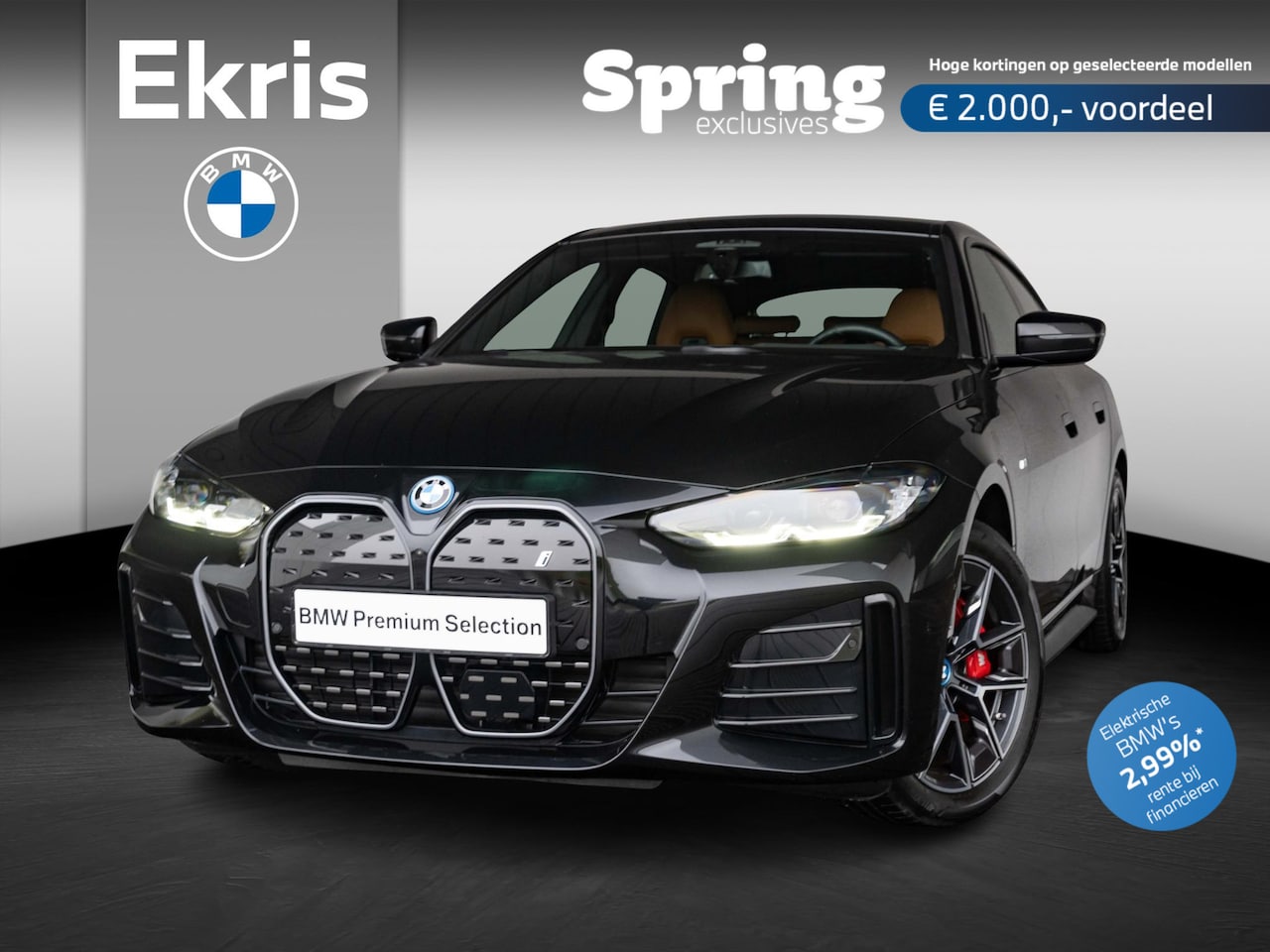 BMW i4 - eDrive40 M Sportpakket Pro | High Executive | HiFi | Driving Assistant Professional | Stoe - AutoWereld.nl