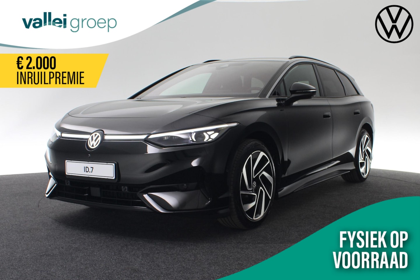 Volkswagen ID.7 Tourer - Pro Business 77 kWh 210 kW / 286 pk | IQ Light | 360 Camera | HUD | Keyless | Side Assist - AutoWereld.nl