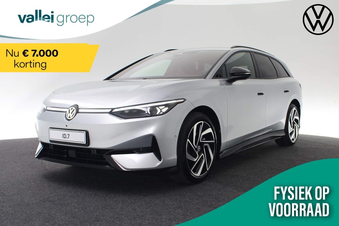 Volkswagen ID.7 Tourer - First Edition 77 kWh 210 kW / 286 pk | Warmtepomp | IQ Light | DCC | Harman Kardon sound | - AutoWereld.nl