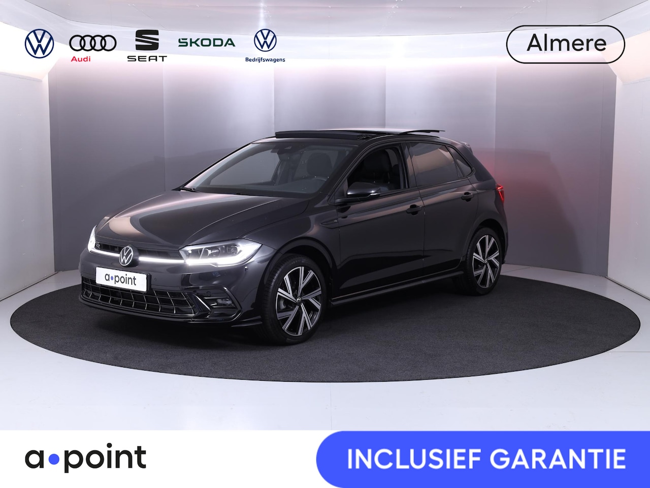 Volkswagen Polo - 1.0 TSI R-Line Private lease vanaf €557,- pm | 95PK Automaat (DSG) | Panorama dak | IQ Mat - AutoWereld.nl
