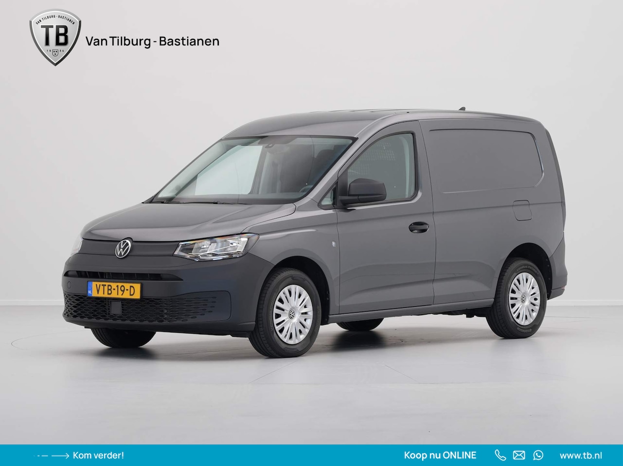 Volkswagen Caddy Cargo - 2.0 TDI 75pk Airco Bluetooth Metallic - AutoWereld.nl