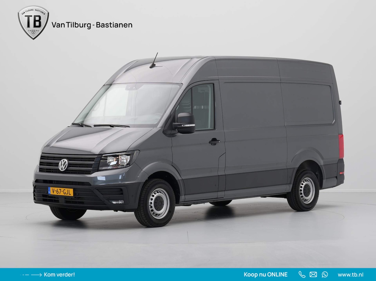 Volkswagen Crafter - 35 2.0 TDI DSG L3H3 Exclusive EURO VI Navi via App Camera Trekhaak Voorruitverwarming - AutoWereld.nl