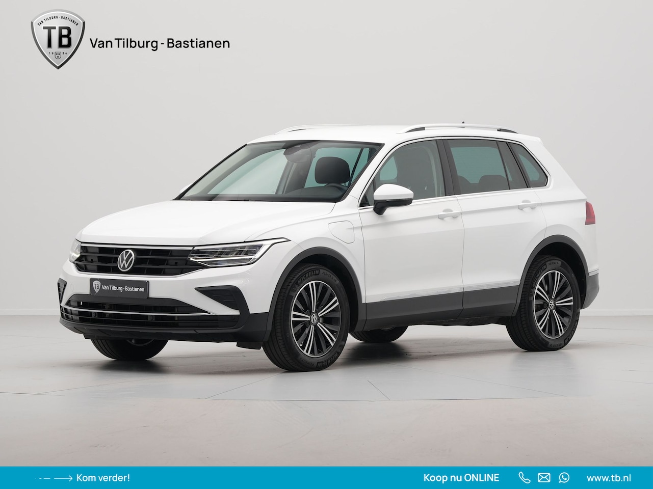 Volkswagen Tiguan - 1.4 TSI 245pk eHybrid Navigatie Pdc Side Assist Acc 259 - AutoWereld.nl