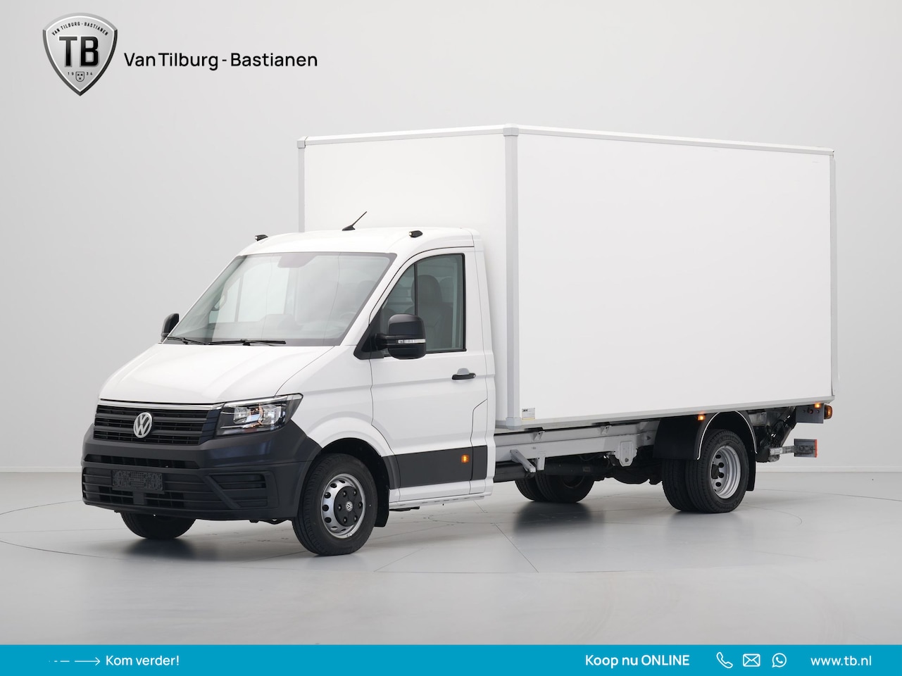 Volkswagen Crafter - 35 2.0 TDI 122pk L4 Bakwagen Laadklep zijdeur dubbel lucht navigatie - AutoWereld.nl