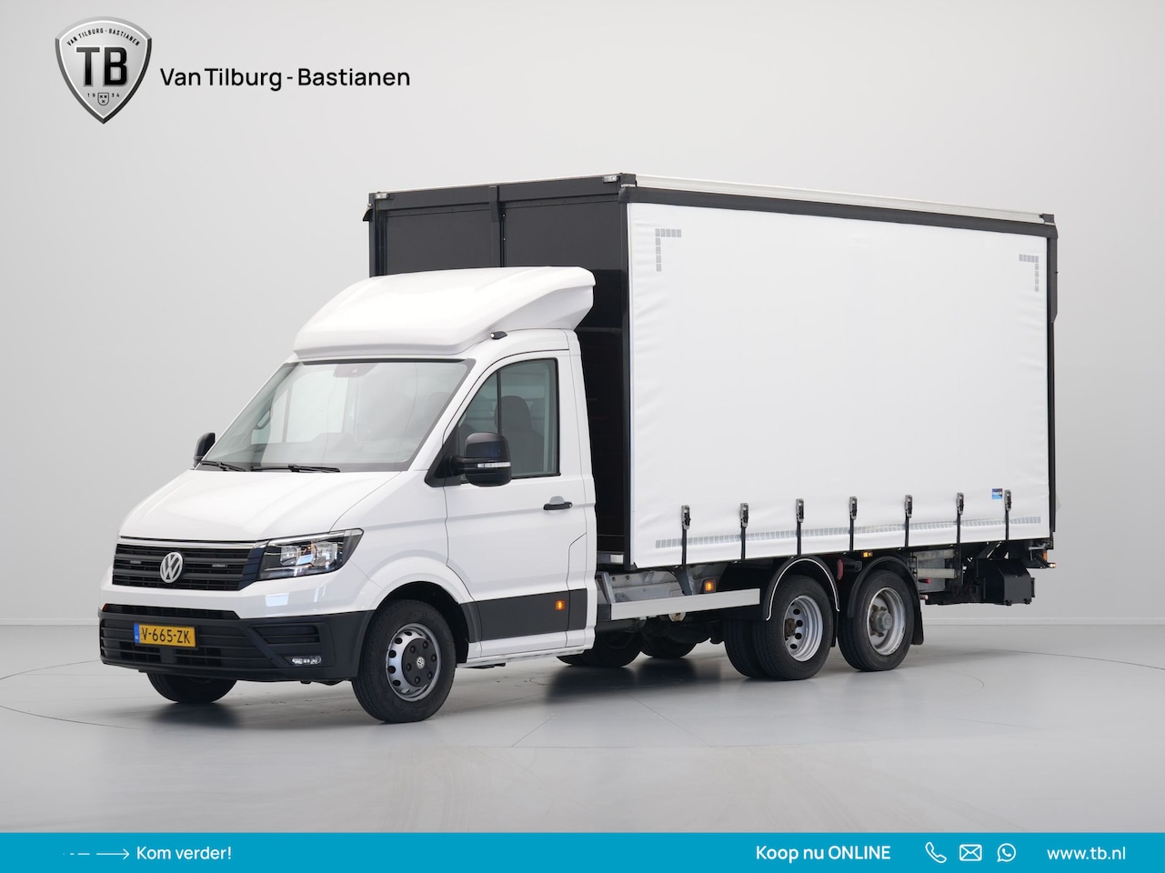 Volkswagen Crafter - 50 2.0 TDI L3 DL Comfortline Clixtar laadvermogen BE 2950 kg luchtvering Laadklep shuifzei - AutoWereld.nl