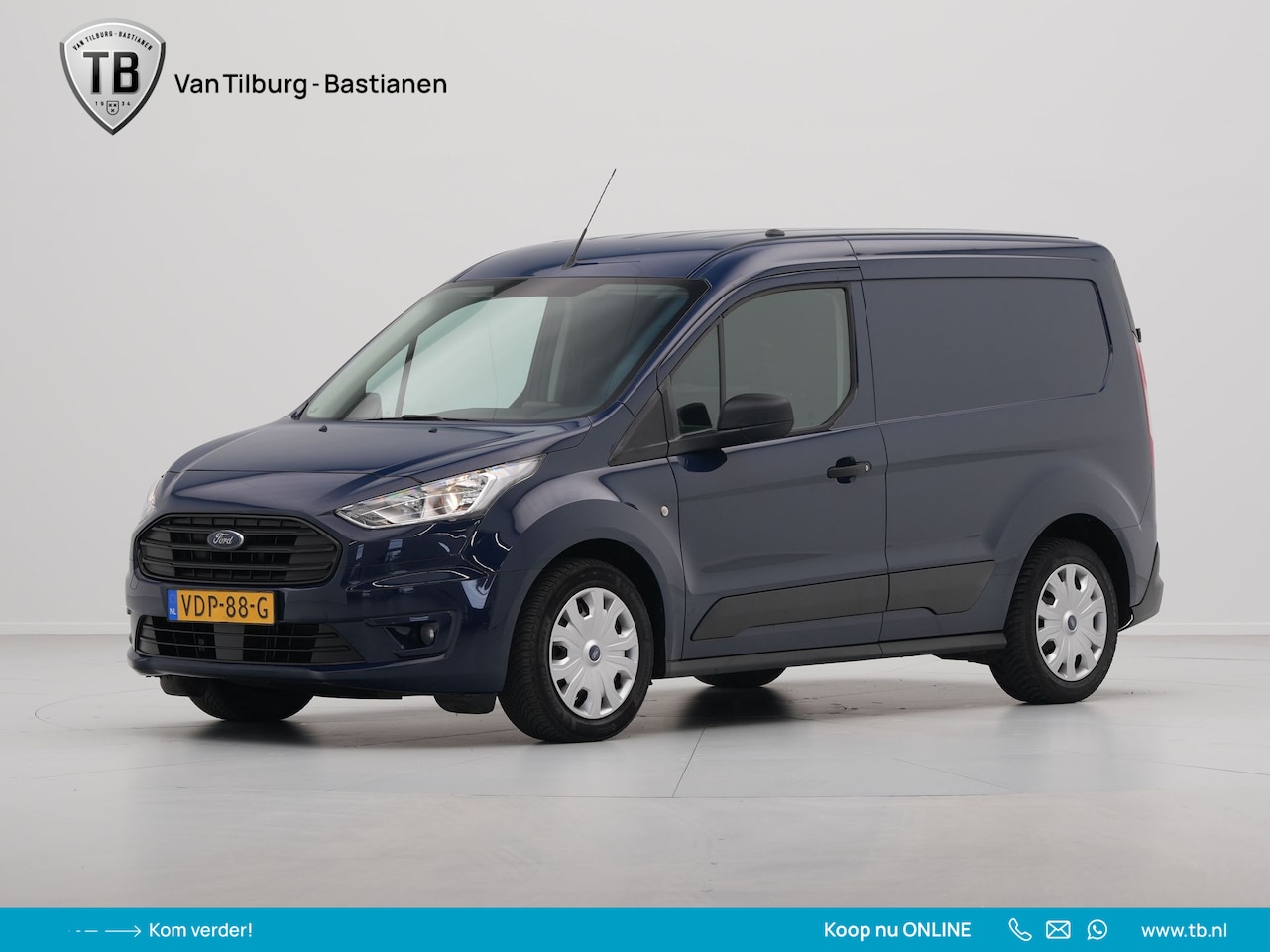Ford Transit Connect - 1.5 EcoBlue L1 Trend Navigatie Camera Trekhaak Airco Carplay - AutoWereld.nl