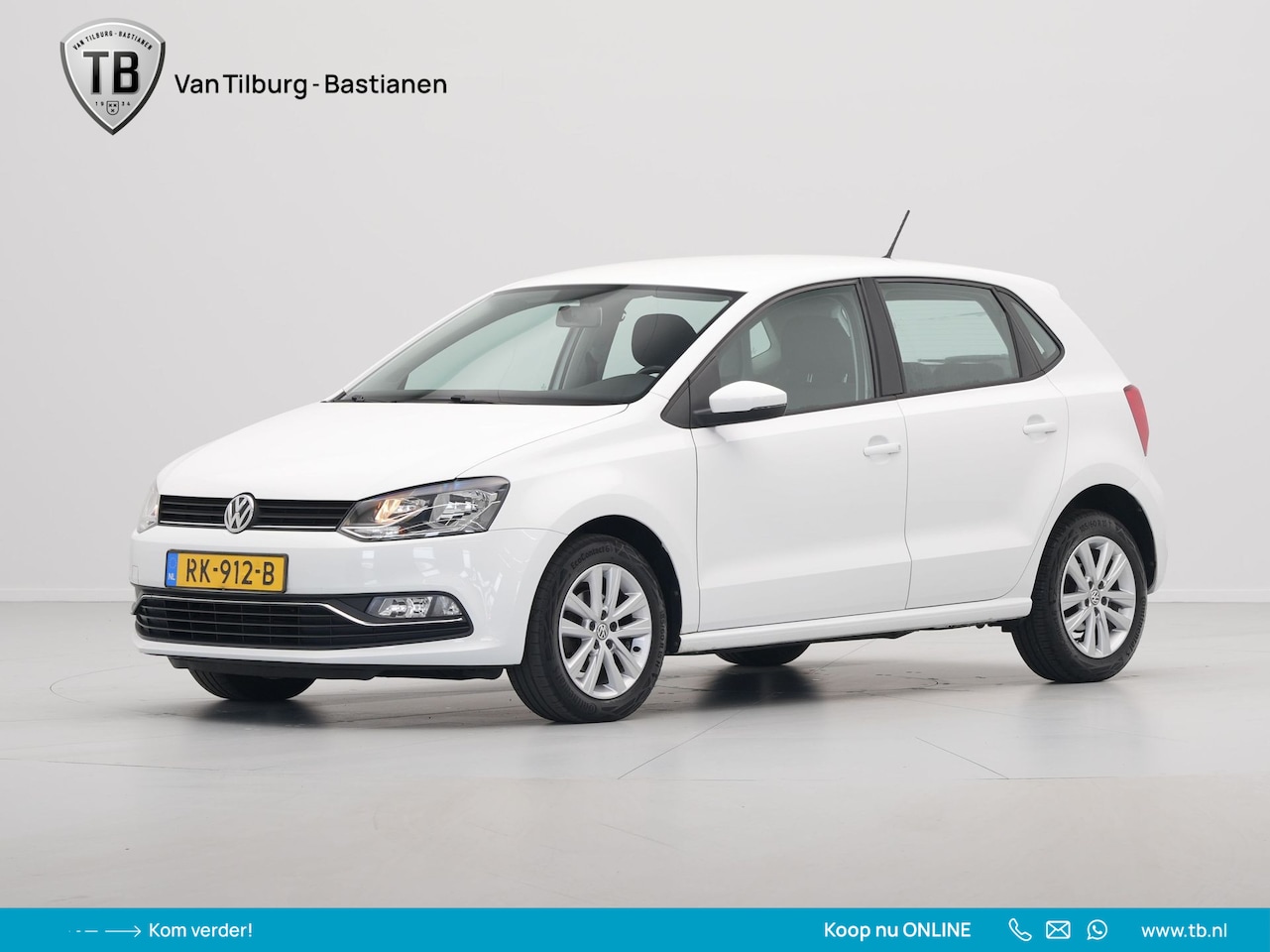 Volkswagen Polo - 1.2 TSI 90pk Comfortline Airco Cruise Lm Velgen Touchscreen - AutoWereld.nl