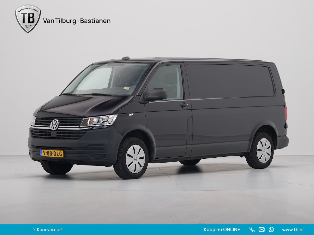 Volkswagen Transporter - 2.0 TDI L2H1 28 Economy Business Navi via App Pdc Cruise Trekhaak - AutoWereld.nl