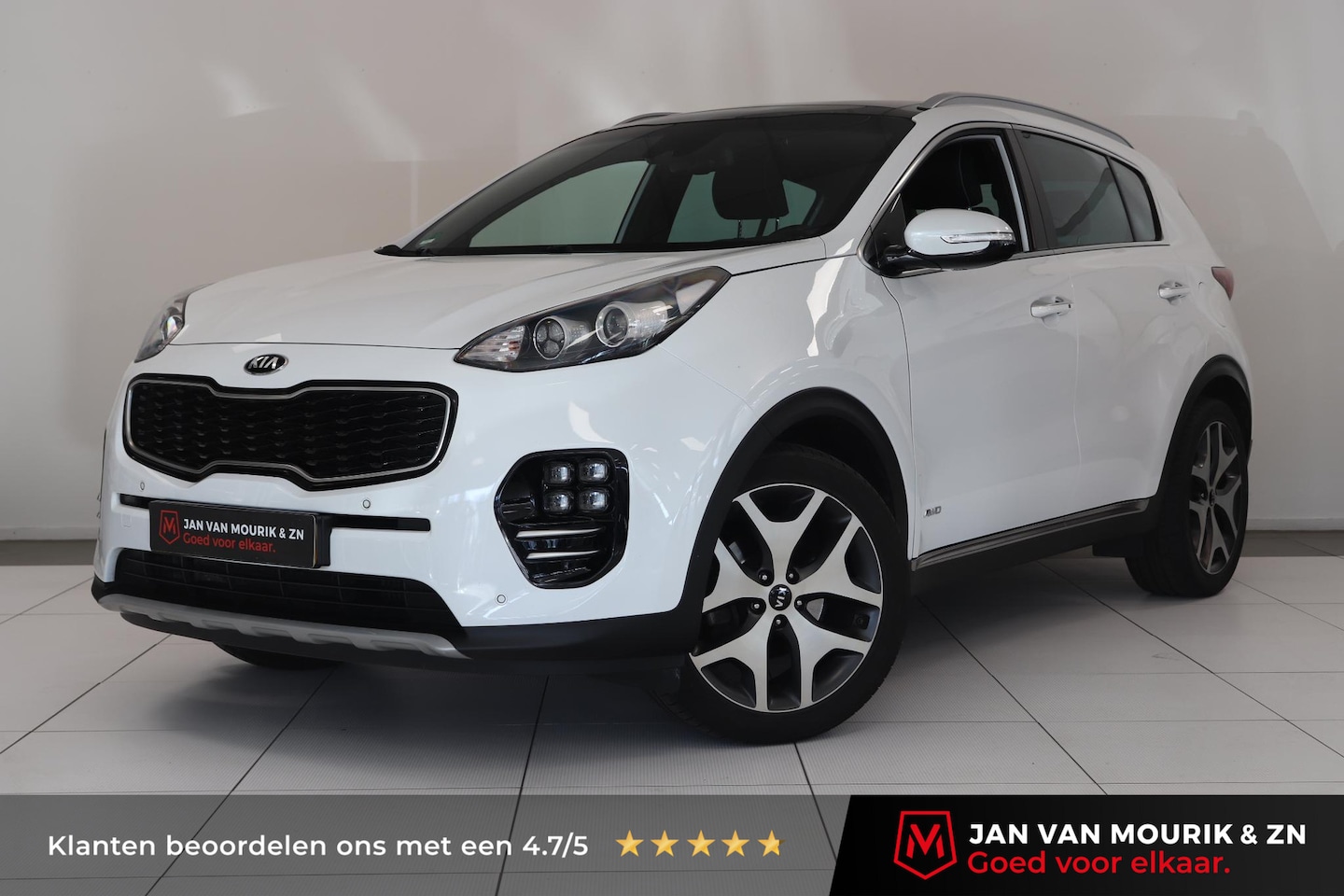 Kia Sportage - 1.6 T-GDI 4WD GT-Line Automaat | Camera | Leer | Navigatie | Schuif kanteldak | - AutoWereld.nl