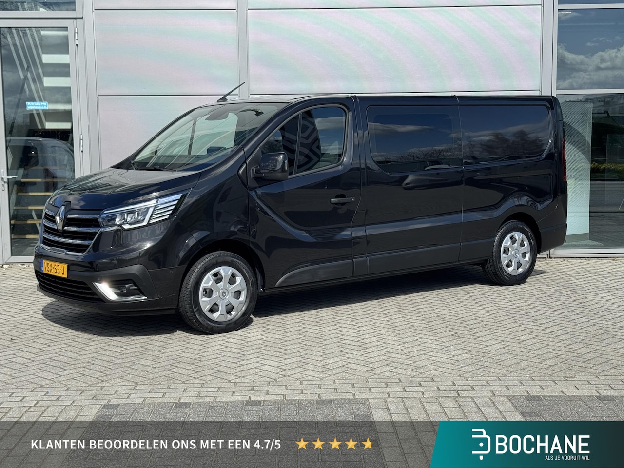 Renault Trafic - 2.0 dCi 150 T29 L2H1 DC Business AUTOMAAT | AIRCO | CRUISE CONTROL | TREKHAAK NAVIGATIE | - AutoWereld.nl