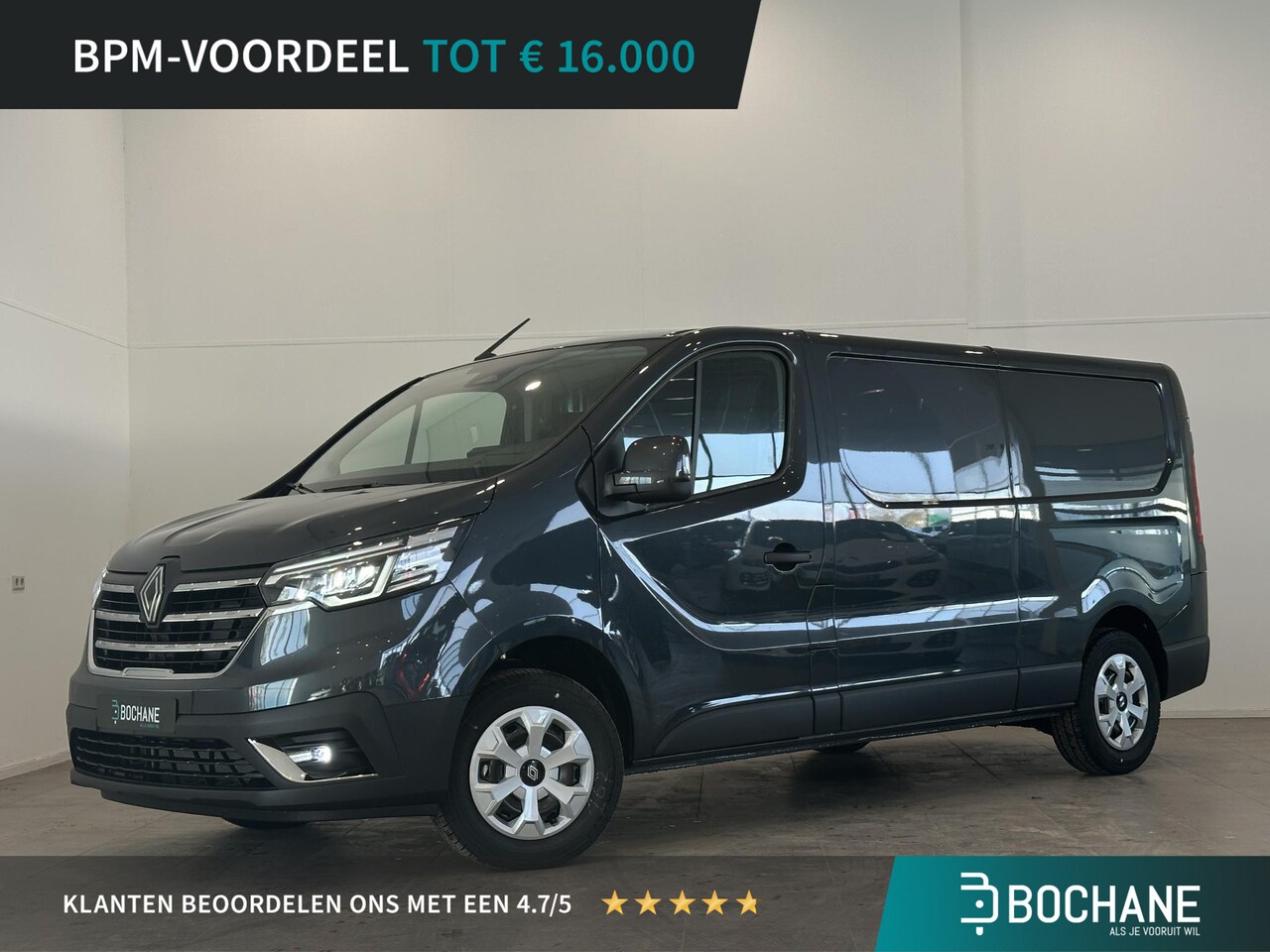Renault Trafic - L2H1 2.0 dCi 130 T30 Advance | Alarm | Trekhaak | Navigatie | Vloerplaat | Achteruitrijcam - AutoWereld.nl
