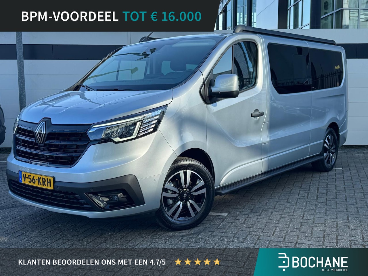Renault Trafic - 2.0 Blue dCi 170 T30 L2H1 Anniversary | Automaat | Trekhaak | Clima | Navi | LM-velgen | C - AutoWereld.nl
