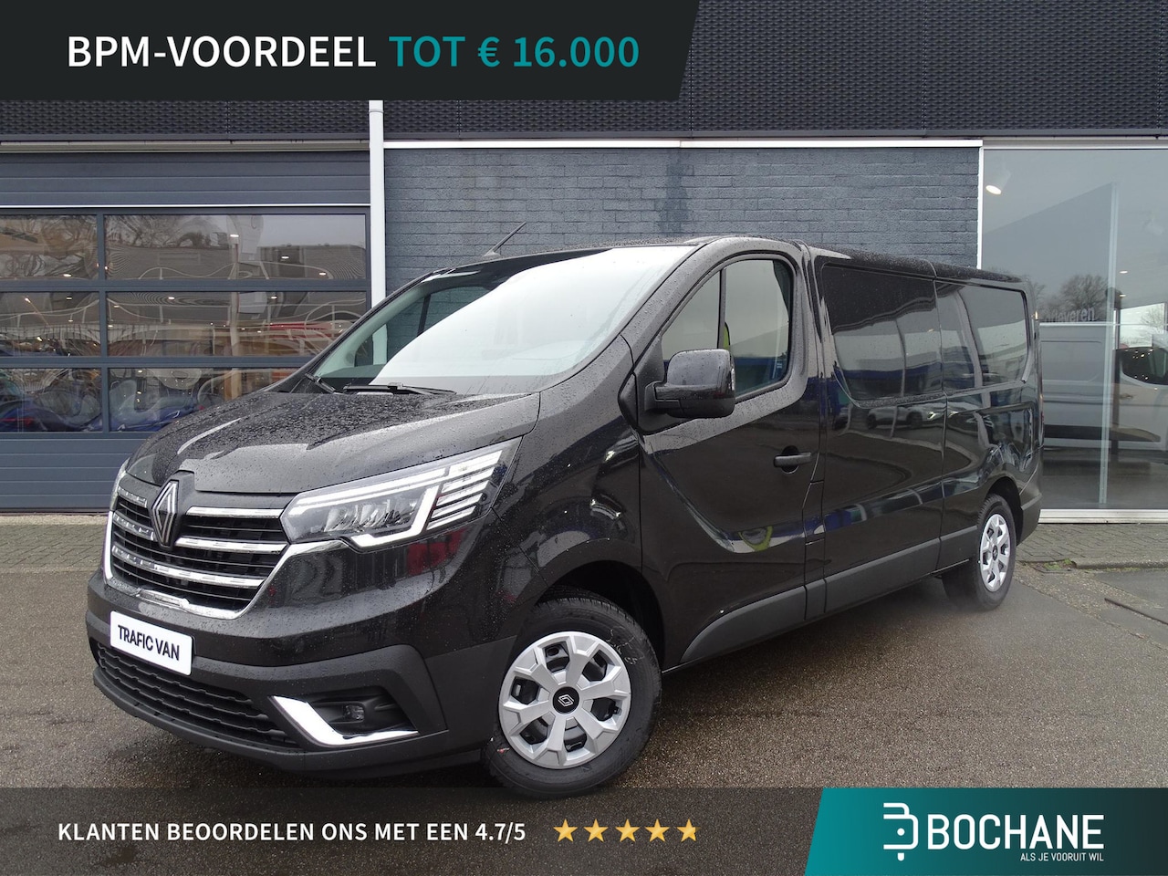 Renault Trafic - 2.0 Blue dC1 150 EDC T30 L2H1 Advance ACHTERUITRIJCAMERA / TREKHAAK / ALL SEASON BANDEN / - AutoWereld.nl