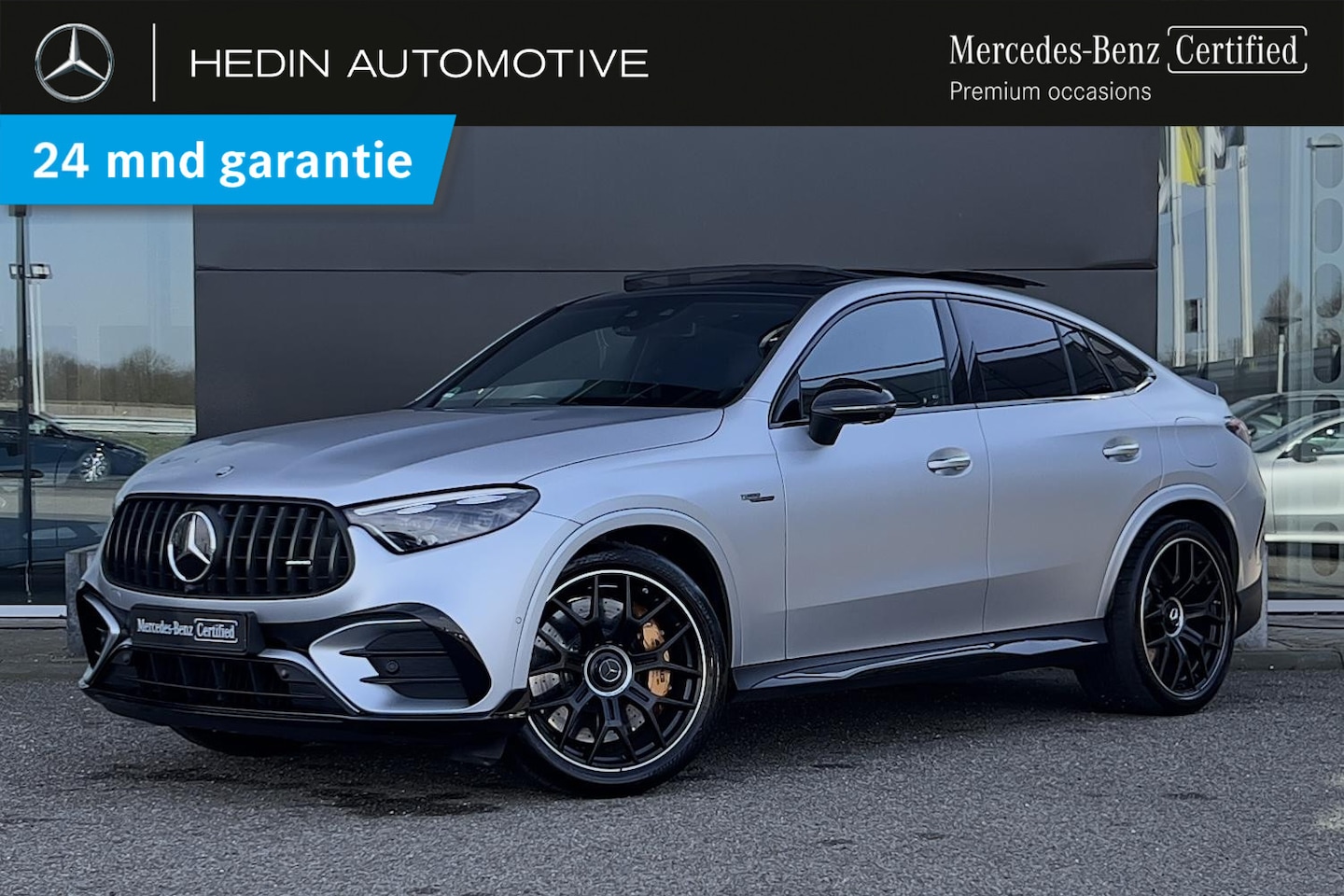 Mercedes-Benz GLC-klasse Coupé - GLC 63 S AMG E Performance | Keramisch | Premium Plus Pakket |  Aerodynamicapakket | Night - AutoWereld.nl