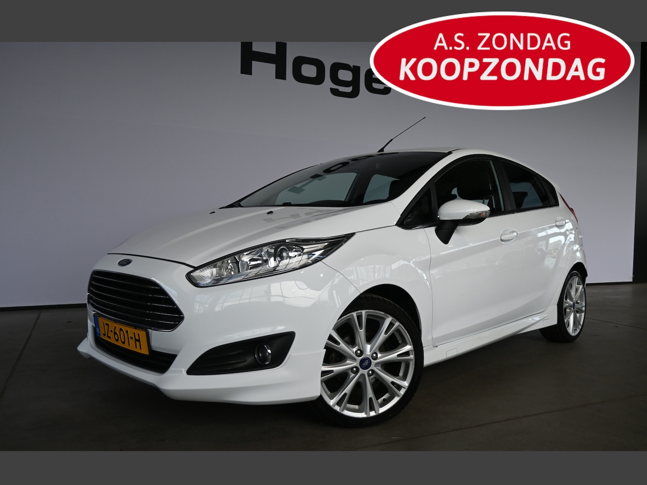 Ford Fiesta - 1.0 EcoBoost ST-LINE Clima Navigatie LED Goed Onderhouden! Inruil Mogelijk! - AutoWereld.nl