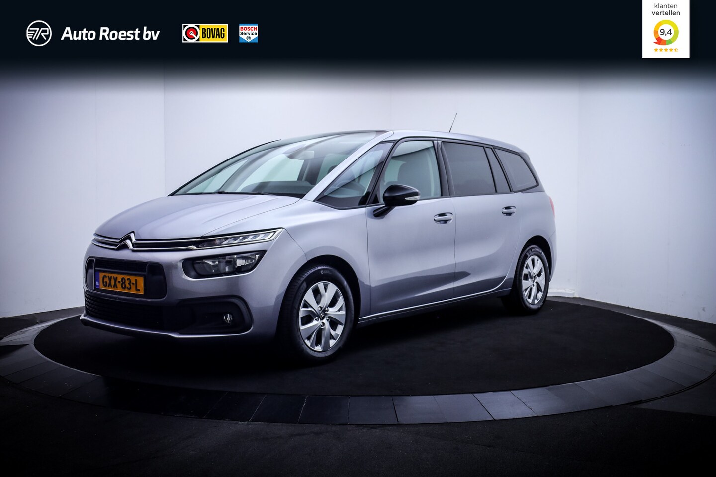 Citroën Grand C4 SpaceTourer - 1.2T 7 Pers FEEL NAVI/CARPLAY/STOELVERW./CLIMA/PDC/LMV - AutoWereld.nl