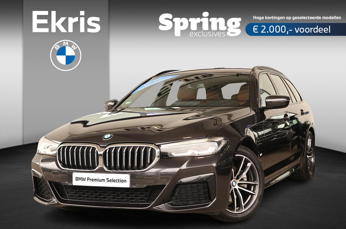 BMW 5-serie Touring - 520i High Executive M Sport / Business Edition Plus / Trekhaak elektrisch / Verwarmde voor - AutoWereld.nl