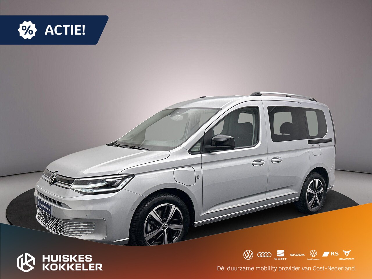 Volkswagen Caddy - Kombi 1.5 TSI 150pk DSG Hybride Style >> € 1.500,= INRUILPREMIE << - AutoWereld.nl