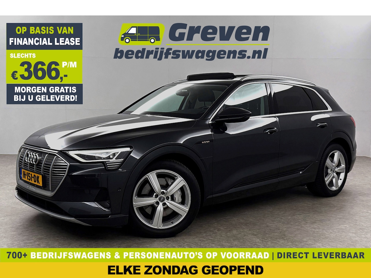 Audi e-tron - 50 Quattro Launch edition plus 71 kWh 313PK Pano LED Camera Carplay Virtual Clima Cruise N - AutoWereld.nl